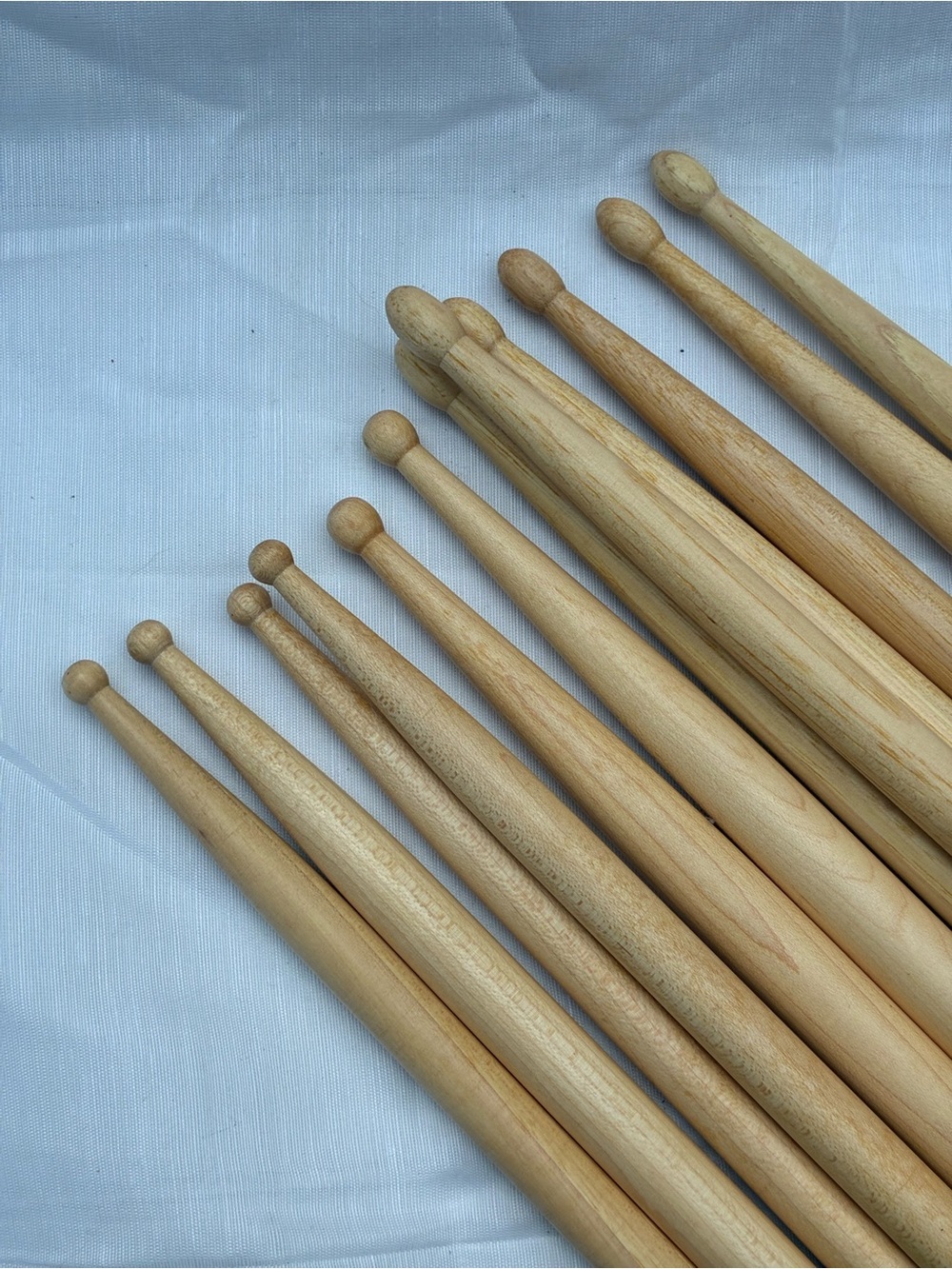 Wooden Drumsticks Pack - Natural Finish